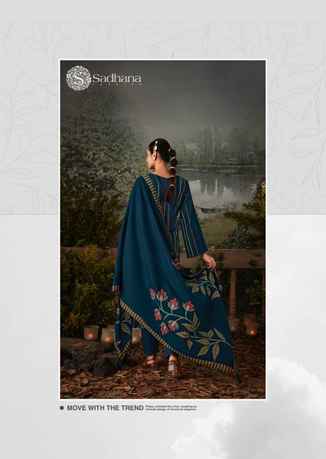 Kasturi By Sadhana Muslin Digital Printed Dress Material Wholesale Shop In Surat